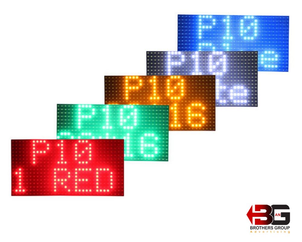 شاشه ليدالكترونيه 100سم*36سم